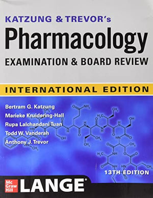 Katzung & Trevor's Pharmacology Examination and Board Review (IE), 13e