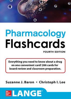 Lange Pharmacology Flashcards, 4e**