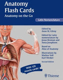 Anatomy Flash Cards: Anatomy on the Go, second edition, Latin Nomenclature, 2e**